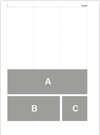 Présentation schématique des formats publicitaires proposés