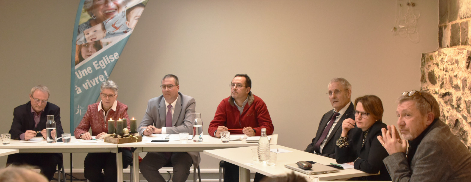 Conférence de presse du Conseil synodal de l'EERV le 16 décembre 2022. Crédit: Gérard Jaton-EERV Conférence de presse du Conseil synodal de l'EERV le 16 décembre 2022. Crédit: Gérard Jaton-EERV / Conférence de presse du Conseil synodal de l'EERV le 16 décembre 2022. Crédit: Gérard Jaton-EERV