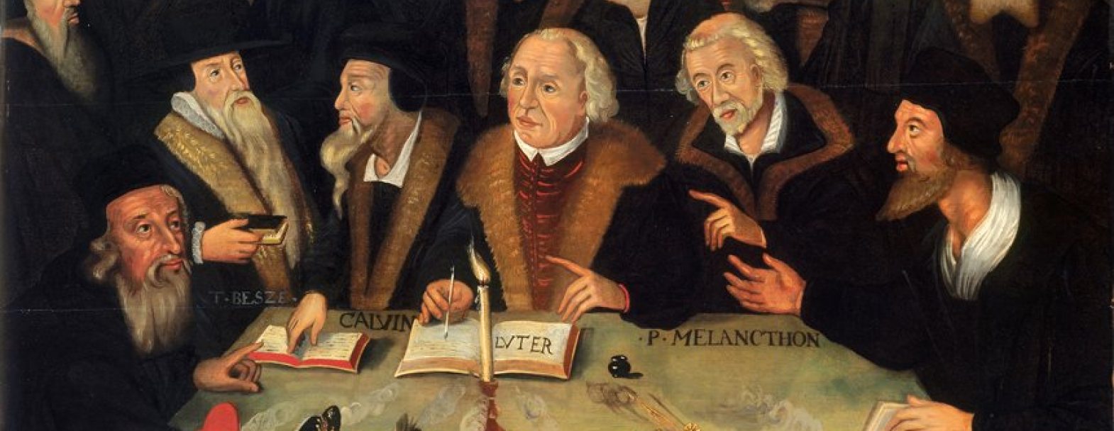 Martin Luther dans le cercle des Réformateurs Martin Luther dans le cercle des Réformateurs / ©Deutsches Historisches Museum, Public domain, via Wikimedia Commons