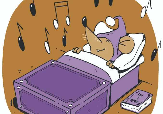 La souris mélomane © Mathieu Paillard