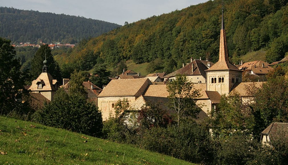 Abbatiale de Romainmôtier (©Roland Zumbühl, CC BY-SA 3.0 Wikimedia Commons)