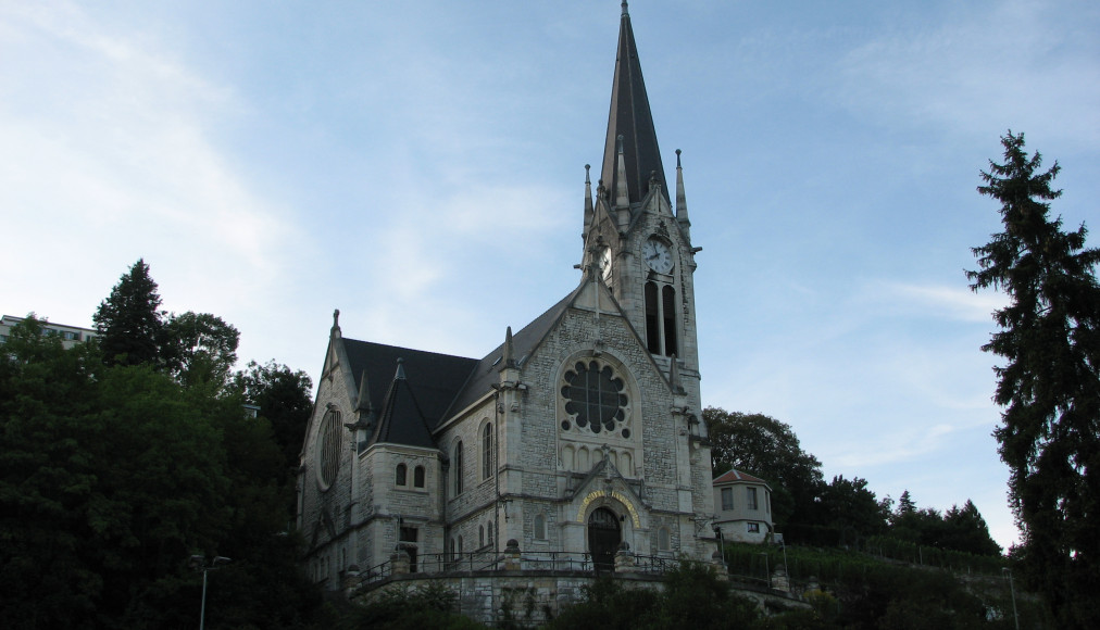 Eglise du Pasquart, Bienne (©Leyo, CC BY-SA 2.5 CH Wikimedia Commons)