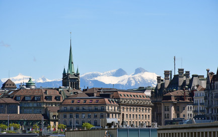 Eglise Saint-François Lausanne (©Gzzz, CC BY-SA 4.0 Wikimedia Commons)