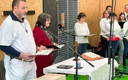 Célébration oecuménique à la prison de la Croisée à Orbe (©DR)