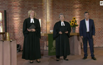 Pasteurs Catharina Covolo, Rita Famos et Christian Albecker (©DR)