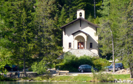 Chapelle des Arolles, Champex-Lac (©Sabine Pétermann-Burnat)