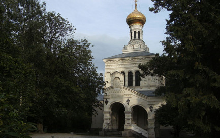 Eglise orthodoxe Sainte-Barbara de Vevey (©Jmh2o, CC BY-SA 3.0 Wikimedia Commons)