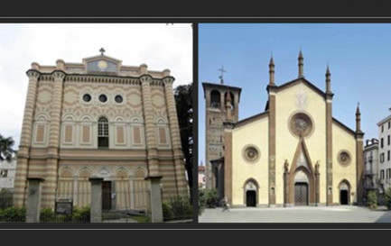 Temple vaudois de Pinerolo et Cathédrale de San Donato