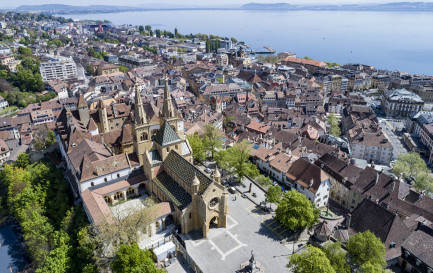 Collégiale de Neuchâtel (©Ville de Neuchâtel/Lucas Vuitel)