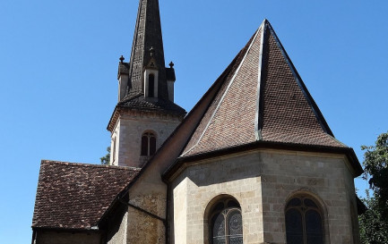 Temple de Môtiers (©Sinenomine2, CC BY-SA 3.0 Wikimedia Commons)